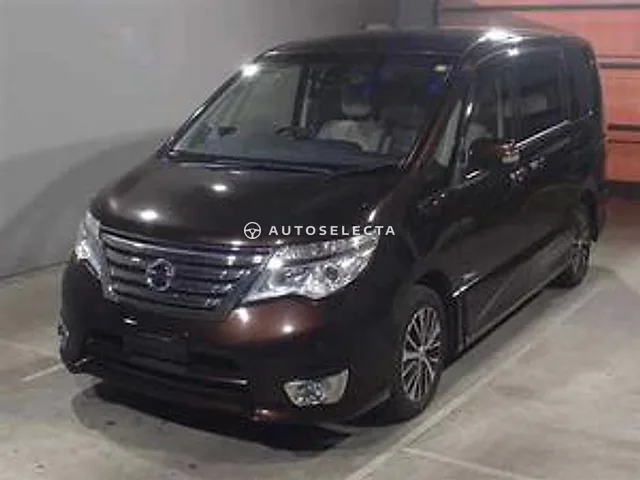 Nissan Serena 2015, auction grade 4