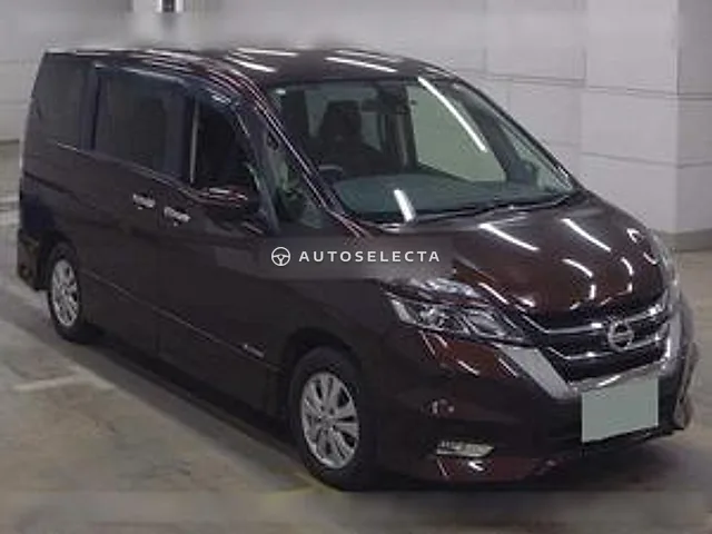 Nissan Serena 2018, auction grade 3.5