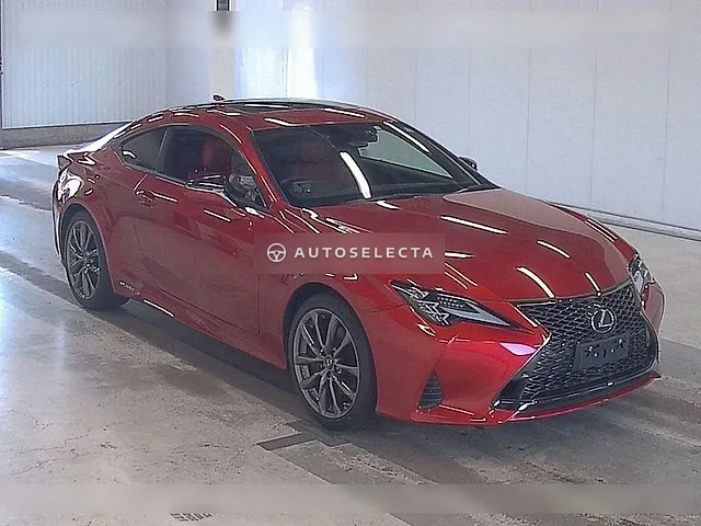 Lexus RC 2022, auction grade 5