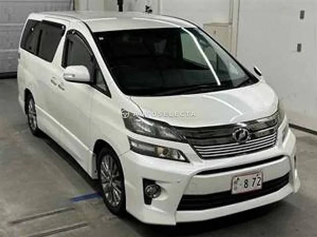 Toyota Vellfire 2013, auction grade 3.5