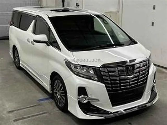 Toyota Alphard 2017, auction grade R