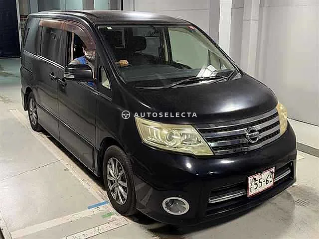 Nissan Serena 2010, auction grade 3.5