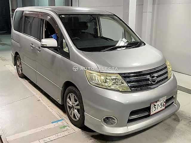 Nissan Serena 2009, auction grade 3.5