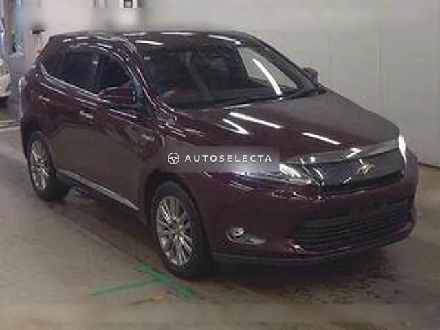 Toyota Harrier Hybrid 2015, auction grade 3.5