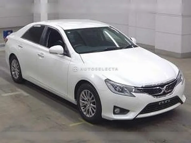 Toyota Mark X 2016, auction grade 4
