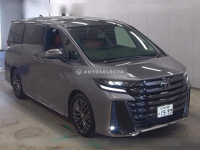 Toyota Vellfire 2025, auction grade 5