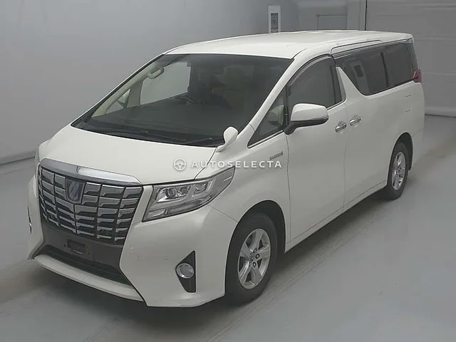 Toyota Alphard Hybrid 2017, auction grade 3.5