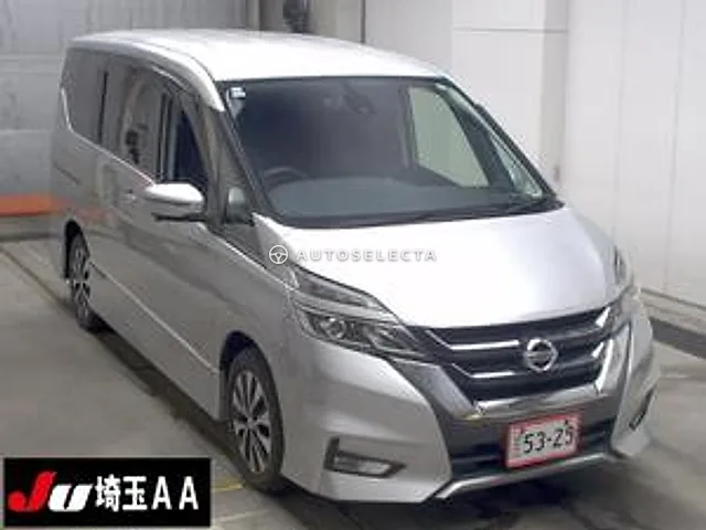 Nissan Serena 2017, auction grade 3.5