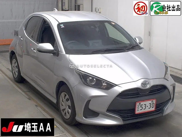 Toyota Yaris 2023, auction grade 3.5