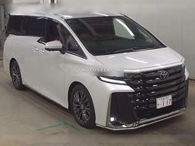 Toyota Vellfire 2025, auction grade 5