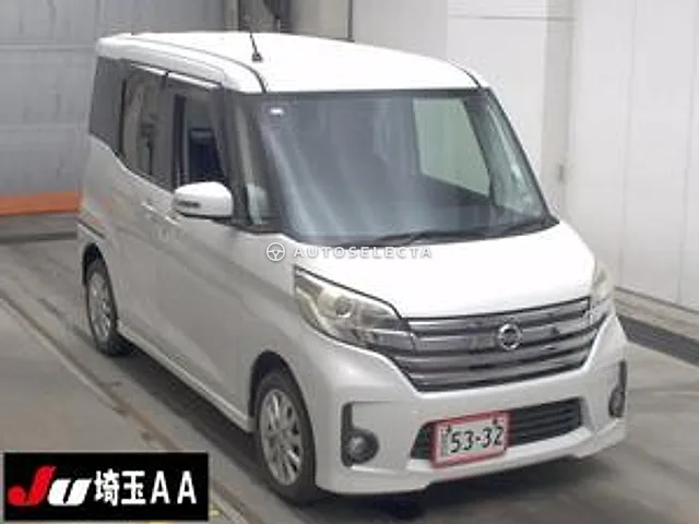 Nissan Dayz Roox 2015, auction grade 3.5