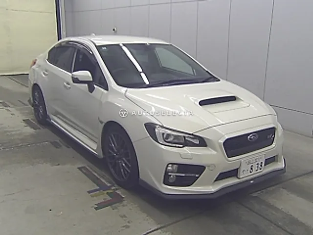 Subaru WRX STI 2016, auction grade 4