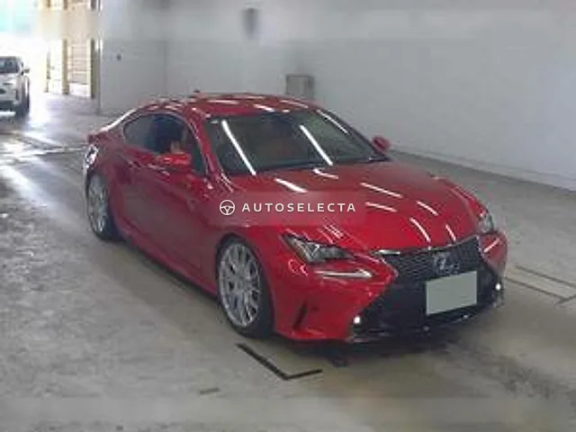Lexus RC 2017, auction grade 3.5