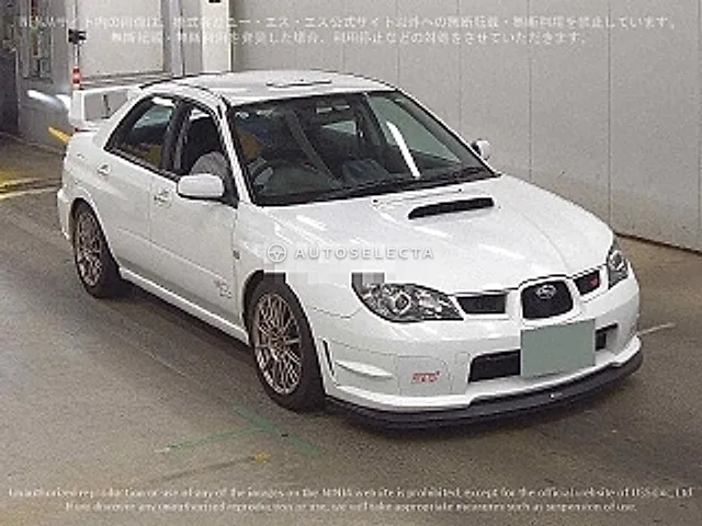 Subaru WRX STI Spec C 2005, auction grade 4.5
