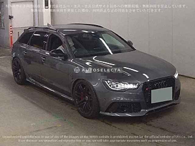 Audi RS6 2014, auction grade 4.5