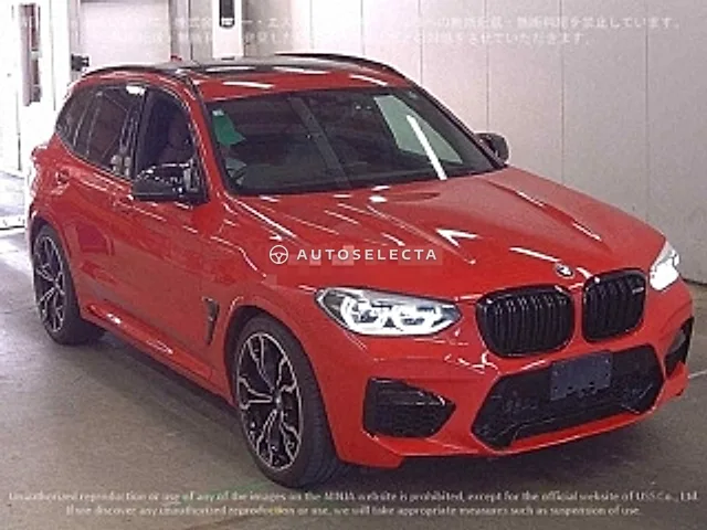 BMW X3 M 2020, auction grade 4.5