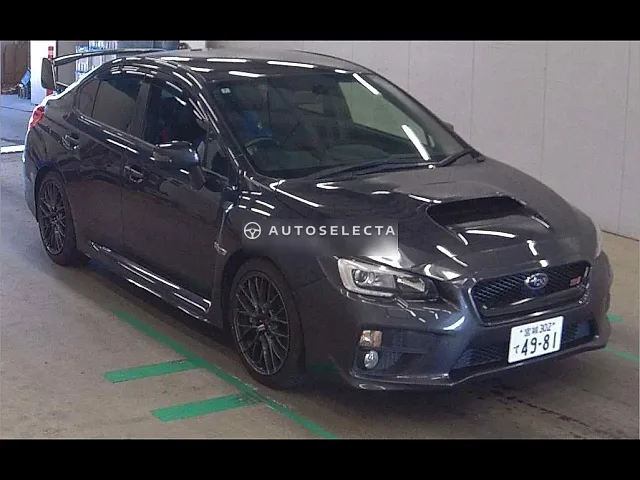 Subaru WRX STI 2016, auction grade 4