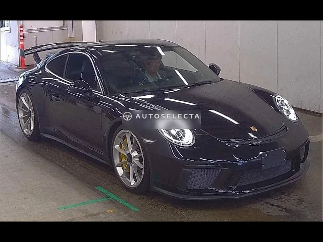 Porsche 911 2018, auction grade 4.5