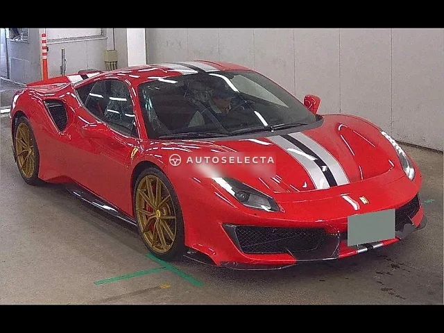 Ferrari 488 Pista 2019, auction grade 4.5