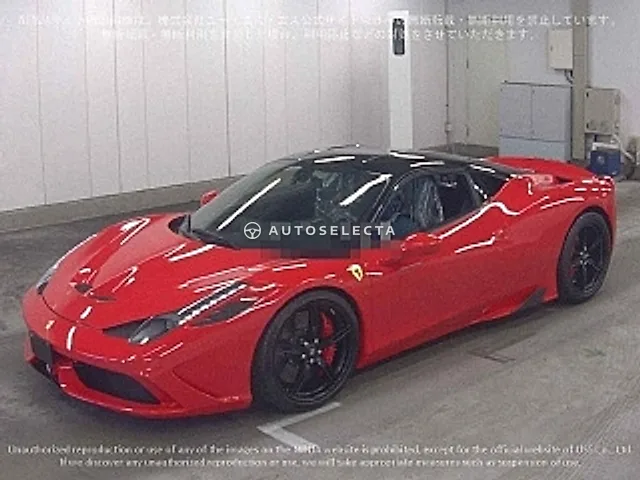 Ferrari 458 Speciale 2014, auction grade 4