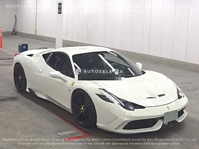 Ferrari 488 2016, auction grade 4.5