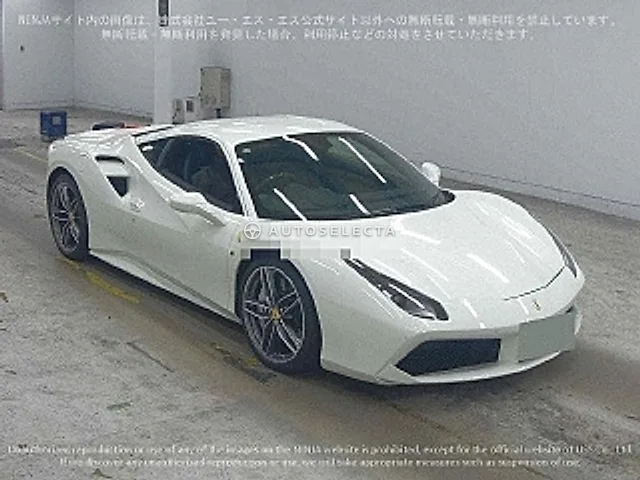 Ferrari 488 2017, auction grade 4.5