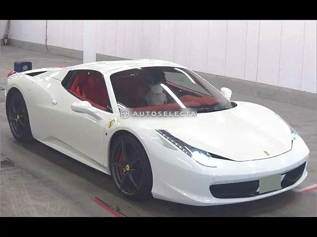 Ferrari 458 Spider 2018, auction grade 4