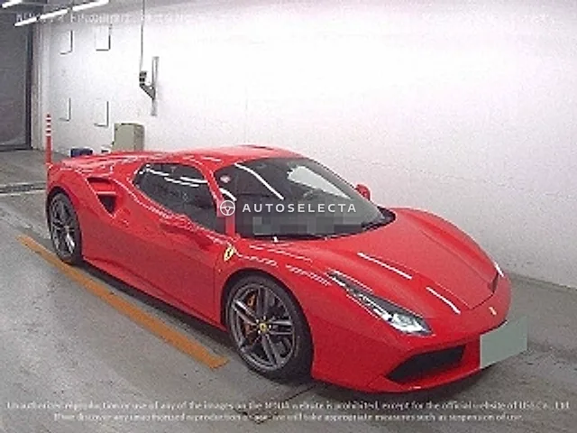 Ferrari 488 2018, auction grade 4.5
