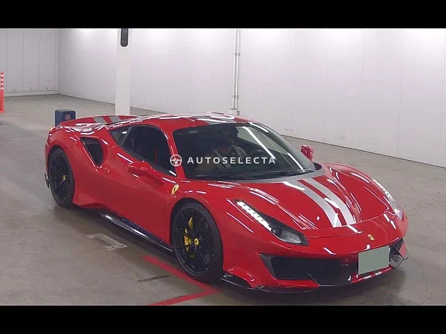Ferrari 488 Pista 2019, auction grade 4.5