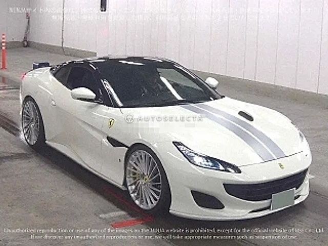 Ferrari Portofino 2018, auction grade 4.5