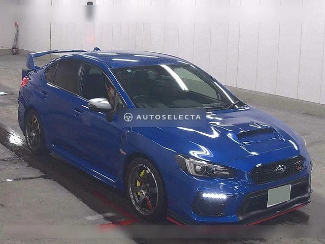 Subaru WRX STI Type S 2020, auction grade 4.5