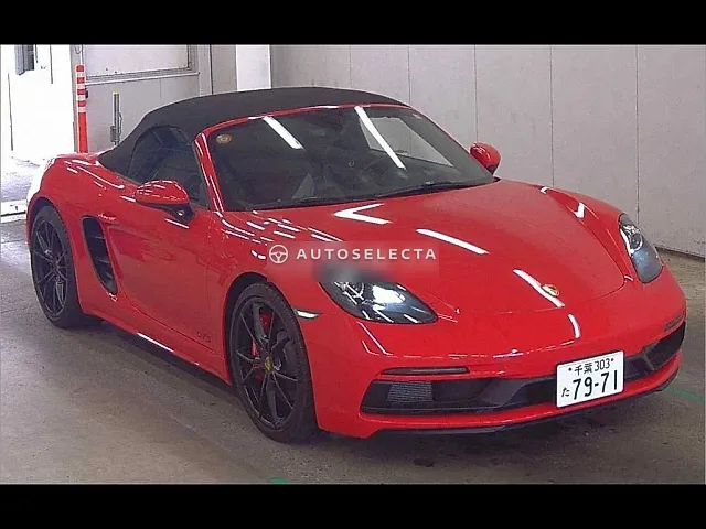 Porsche 718 Boxster 2018, auction grade 4.5