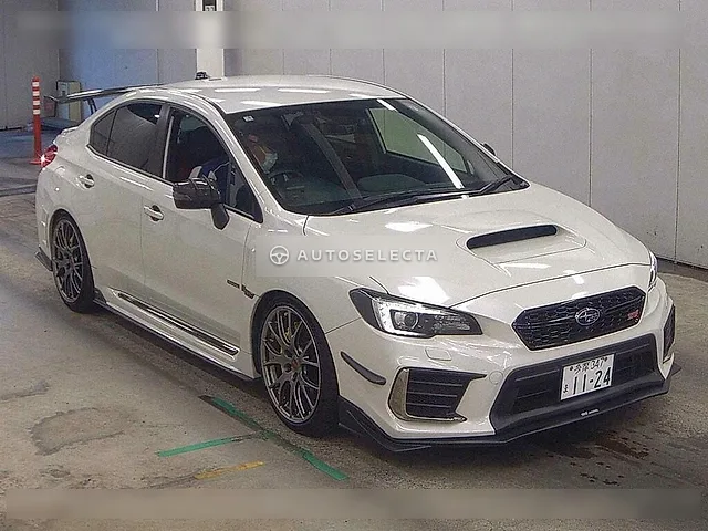 Subaru WRX STI Type S 2019, auction grade 4.5