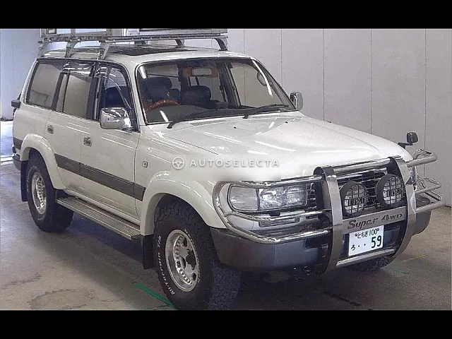 Toyota Land Cruiser 80 1995, auction grade 3.5
