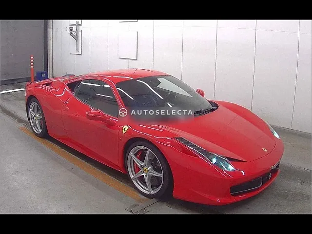 Ferrari 458 2010, auction grade 4.5
