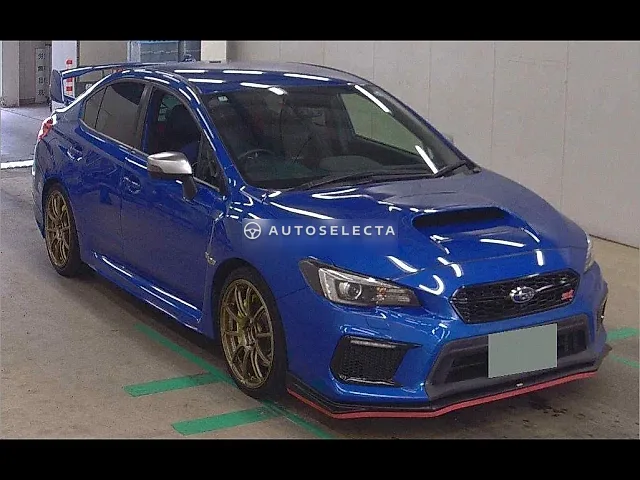 Subaru WRX STI Type S 2019, auction grade 4.5