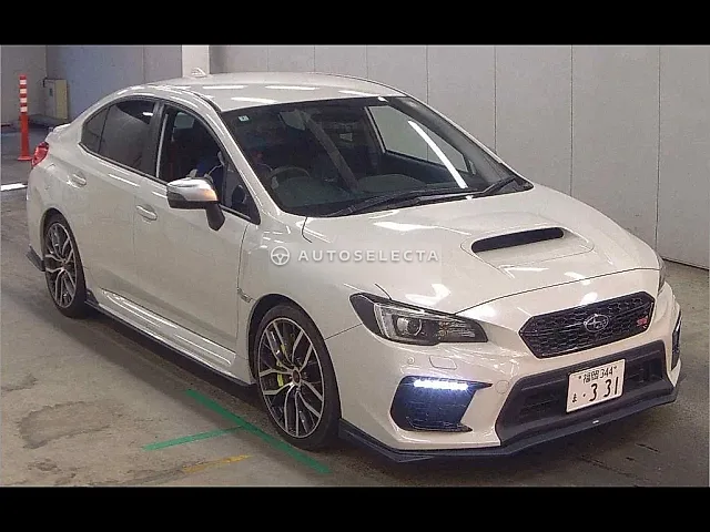 Subaru WRX STI Type S 2020, auction grade 4.5