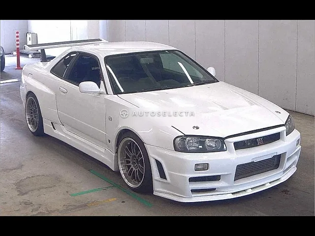 Nissan Skyline 1998, auction grade 3.5
