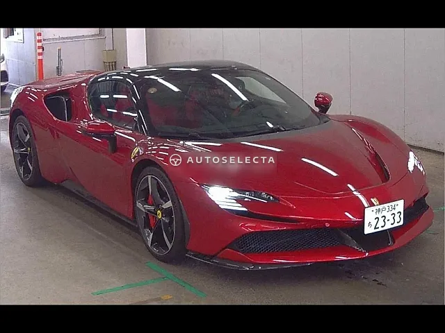 Ferrari SF90 Spider 2025, auction grade 4.5