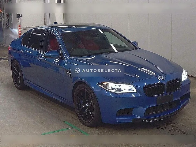 BMW M5 2014, auction grade 4.5