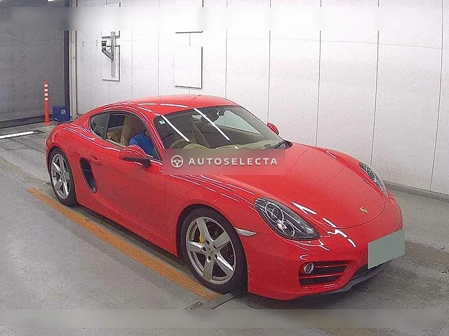 Porsche Cayman 2013, auction grade 4