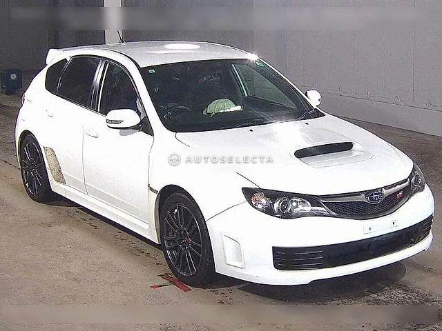Subaru Impreza STI Spec C 2009, auction grade 4