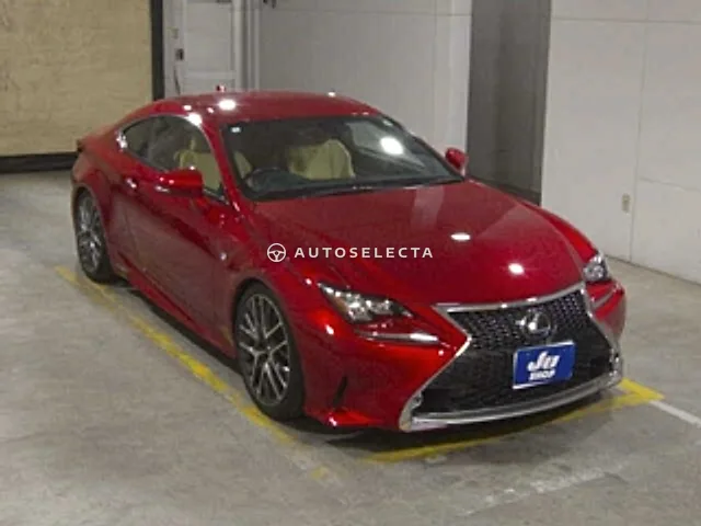 Lexus RC 2015, auction grade 4.5