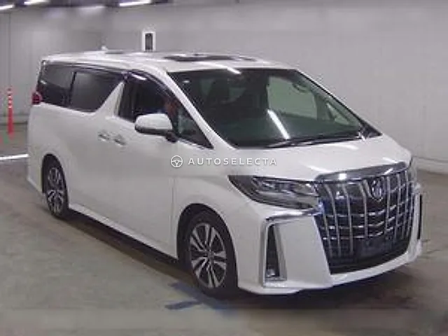 Toyota Alphard 2021, auction grade R