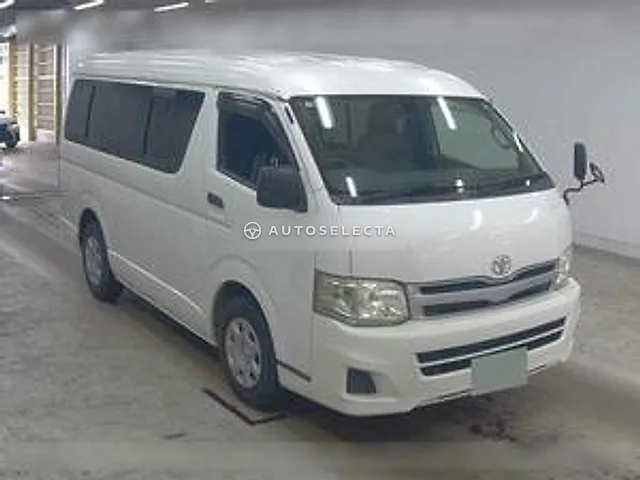 Toyota Hiace Wagon 2010, auction grade 3