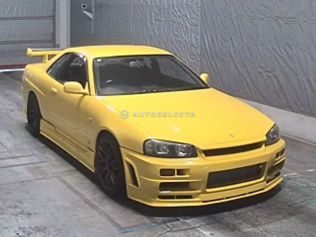 Nissan Skyline 1998, auction grade 3.5