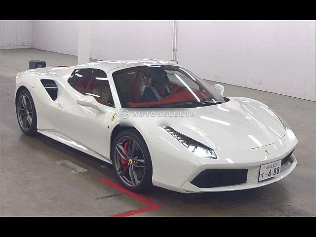 Ferrari 488 Spider 2016, auction grade 4.5