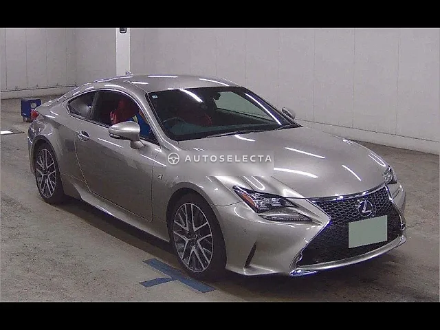 Lexus RC 2015, auction grade 4.5