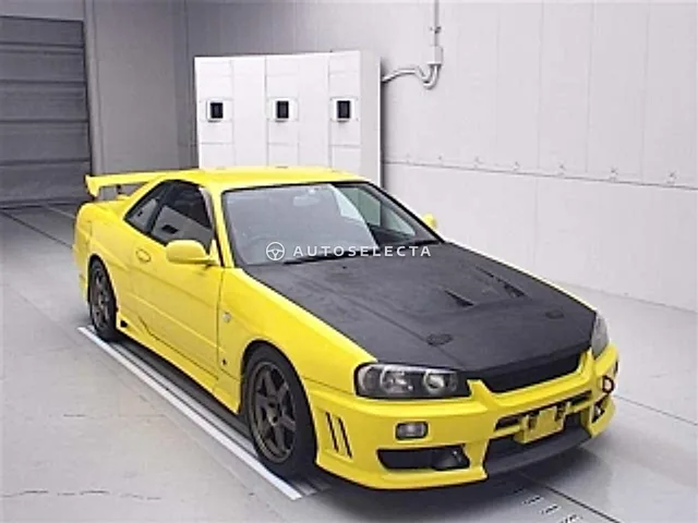 Nissan Skyline 1998, auction grade 3.5