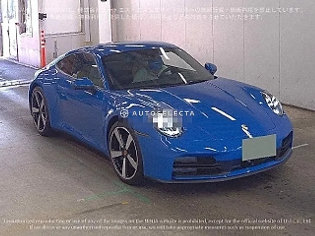 Porsche 911 2025, auction grade 6